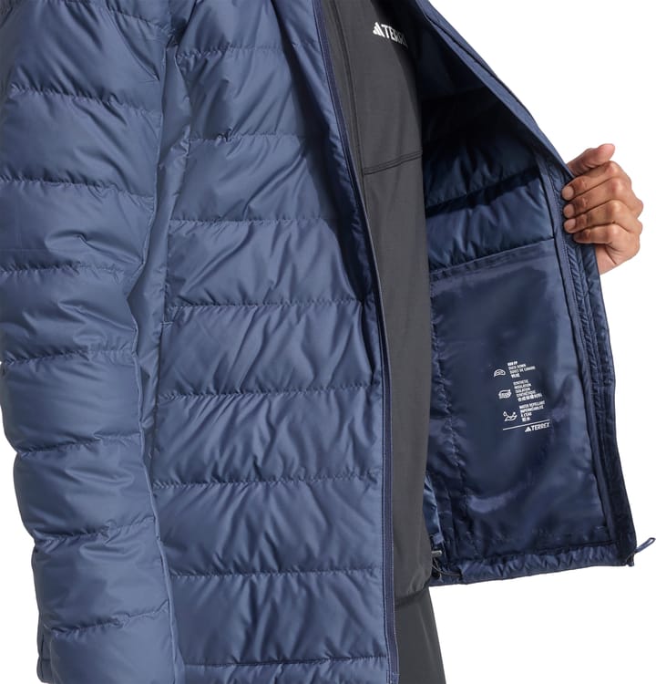 Adidas Men's Multi Light Down Hooded Jacket Shanav Adidas Adidas Men's Multi Light Down Hooded Jacket Shanav Adidas