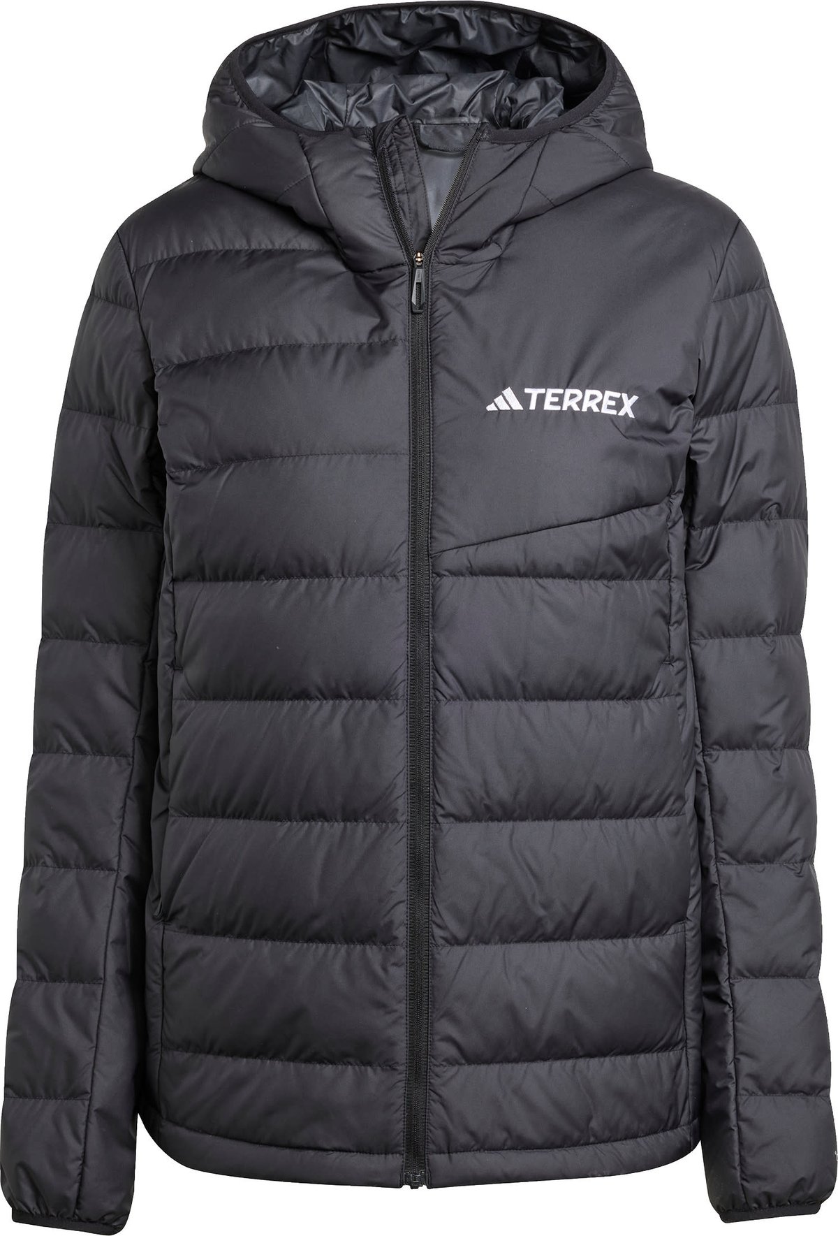 Adidas Women's Multi Light Down Hooded Jacket Black