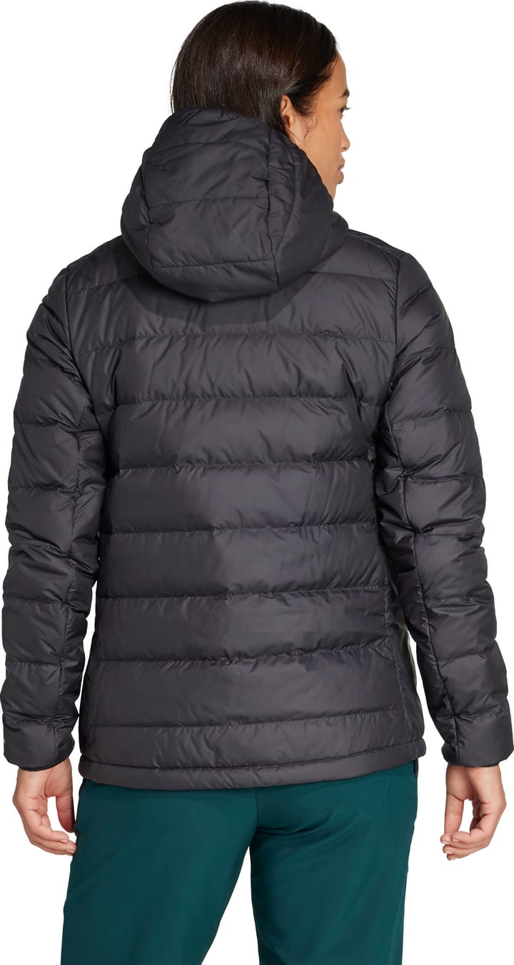 Adidas Women's Multi Light Down Hooded Jacket Black Adidas
