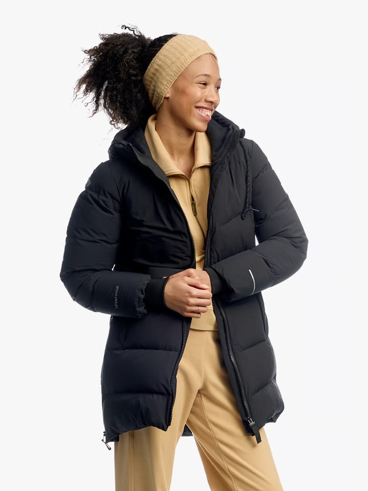 Twentyfour Mode Caya Dunparkas D Sort Twentyfour