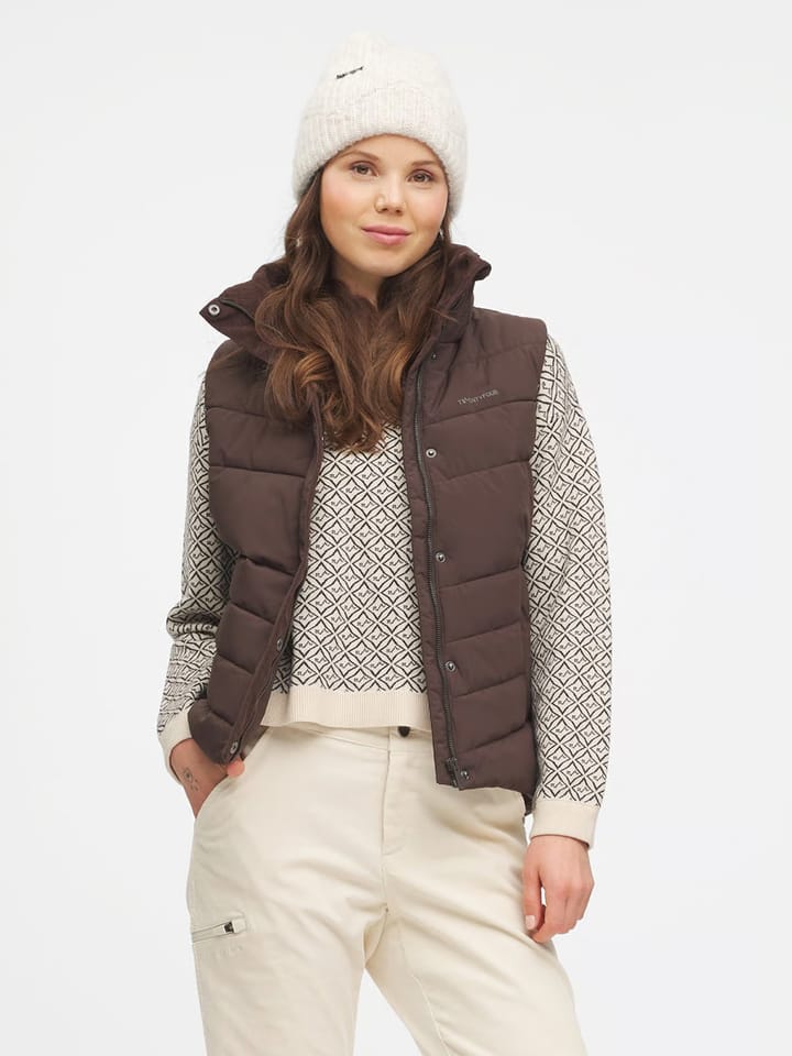 Twentyfour Aurora Thermal Vest D Mørk Brun Twentyfour