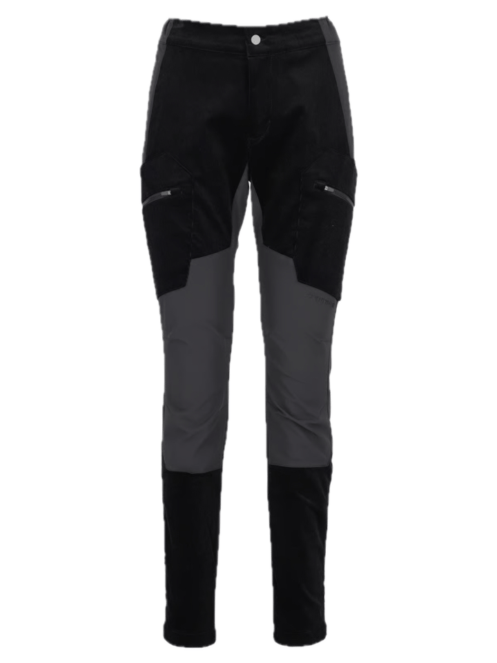 Twentyfour Aurora Shape Cordbukse D Sort Twentyfour