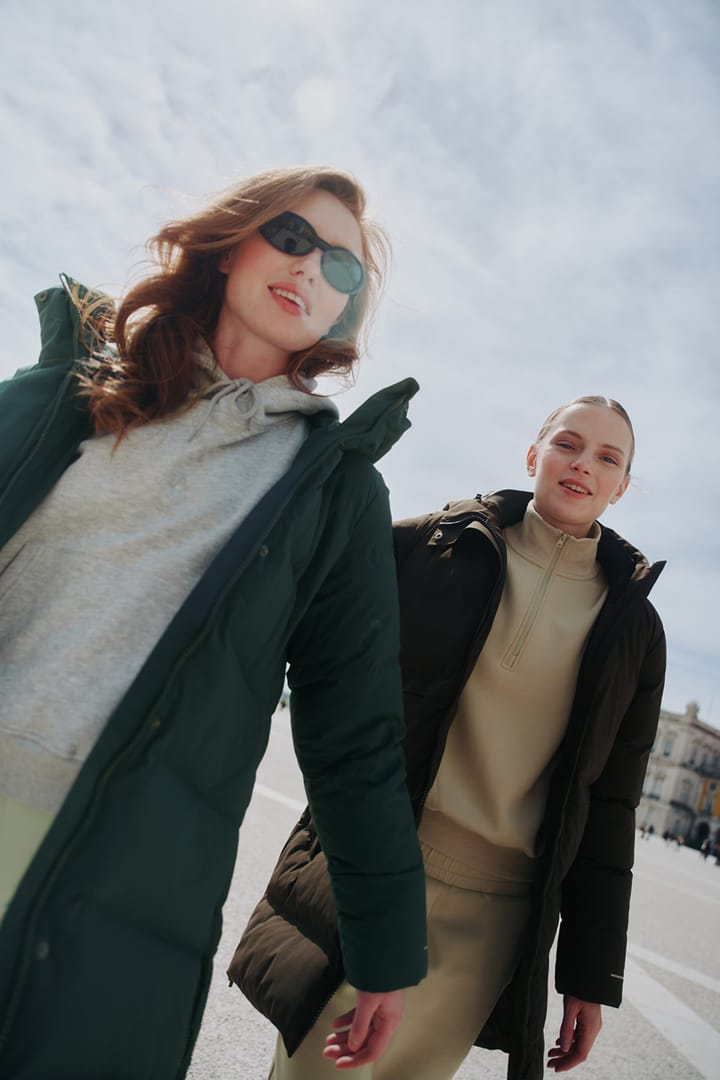 Twentyfour Mode Caya Dunparkas D Dyp Grønn Twentyfour