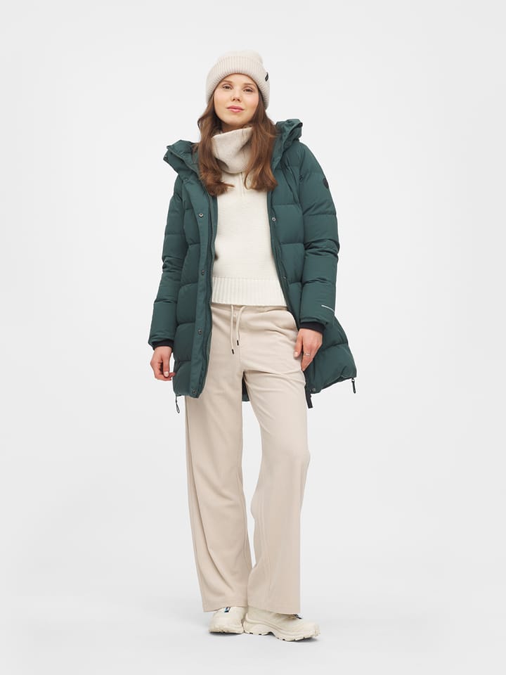 Twentyfour Mode Caya Dunparkas D Dyp Grønn Twentyfour