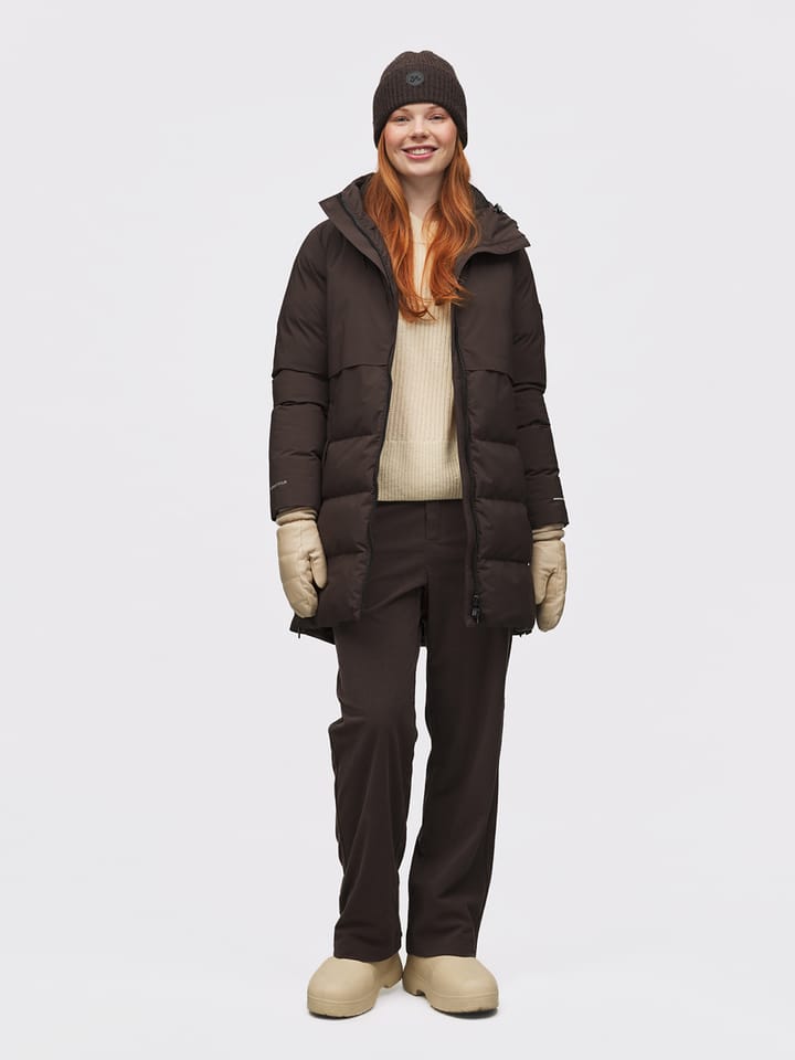 Twentyfour Mode Naia Down Parka D Mørk Brun Twentyfour