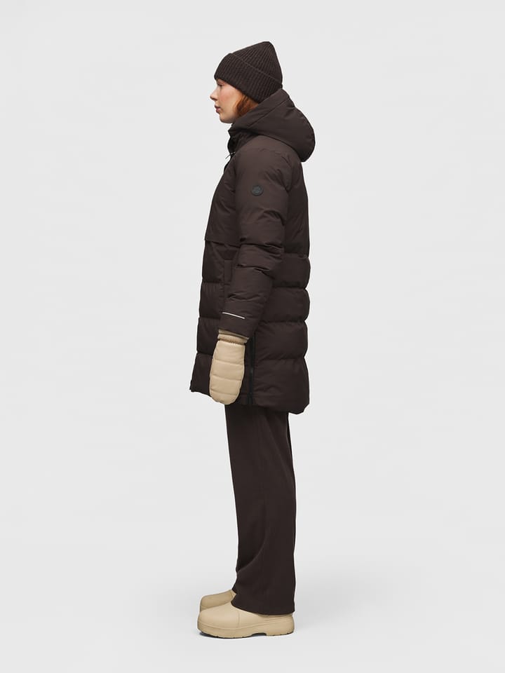 Twentyfour Mode Naia Down Parka D Mørk Brun Twentyfour