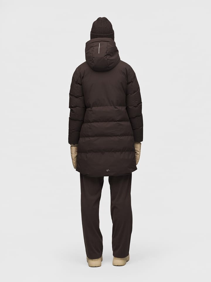 Twentyfour Mode Naia Down Parka D Mørk Brun Twentyfour