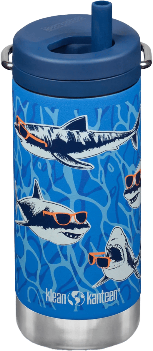 Klean Kanteen Insulated TKWide 355ml (Twist Cap) Sharks In Shades