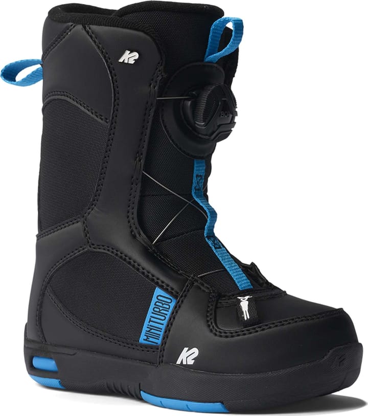 K2 Sports Juniors' Mini Turbo Snowboard Boots Black K2 Sports