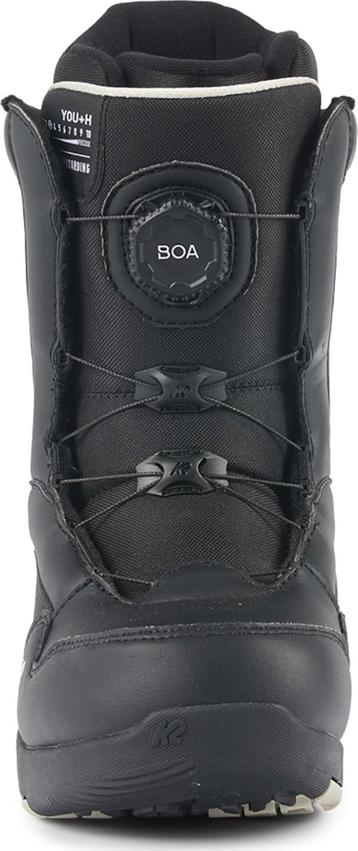 Juniors' You+H Boots Black K2 Sports