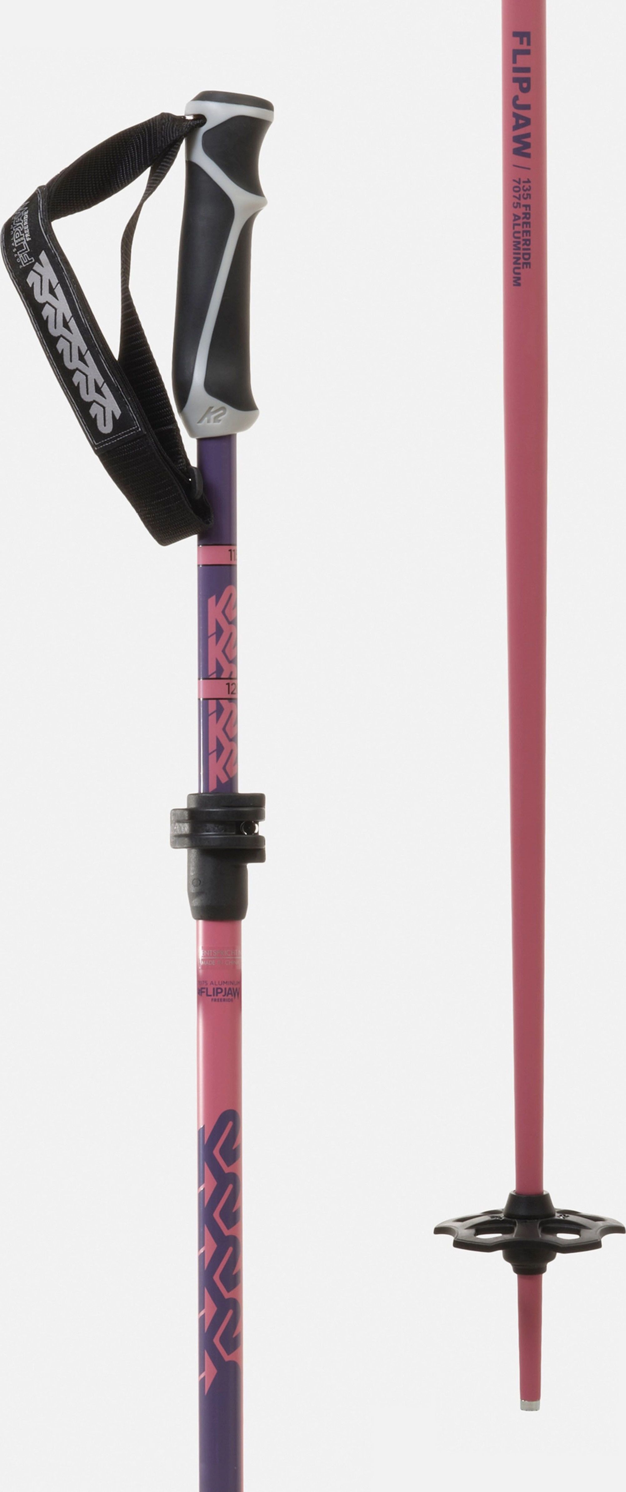 k2 freeride flipjaw ski poles k2-freeride-flipjaw-adjustable-poles – Skier's Sportshop Made from a combination of aluminum and carbon 2024 K2 Flipjaw Freeride Adjustable