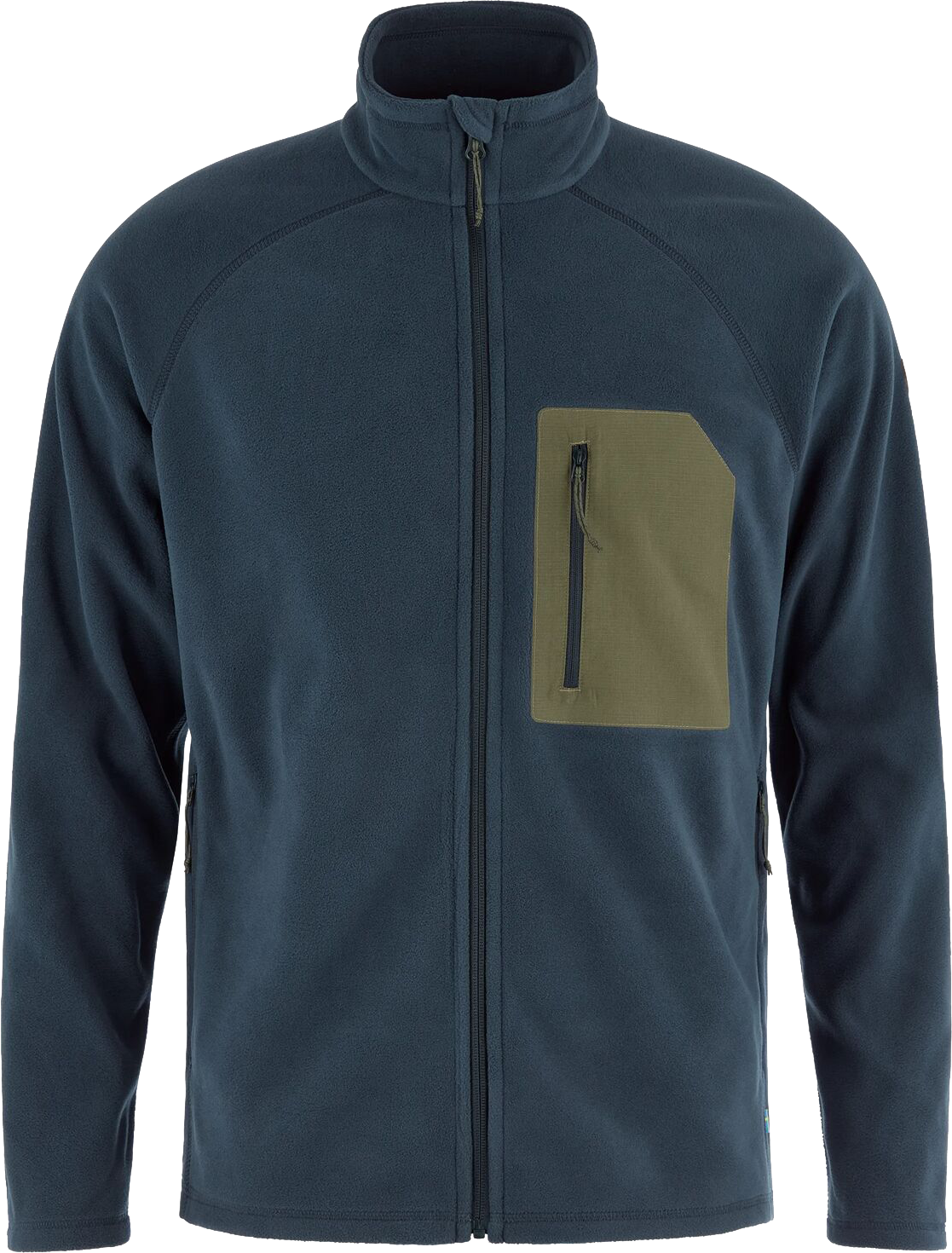 Dark navy-laurel green