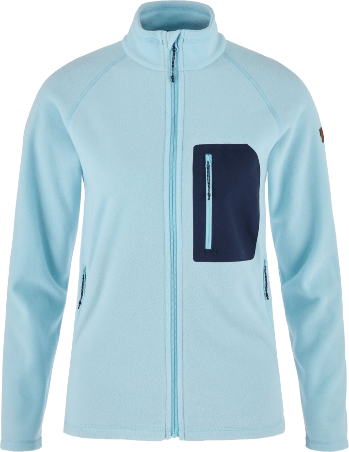 Fjällräven Women's Kaipak Fleece Breeze Blue/Navy Fjällräven