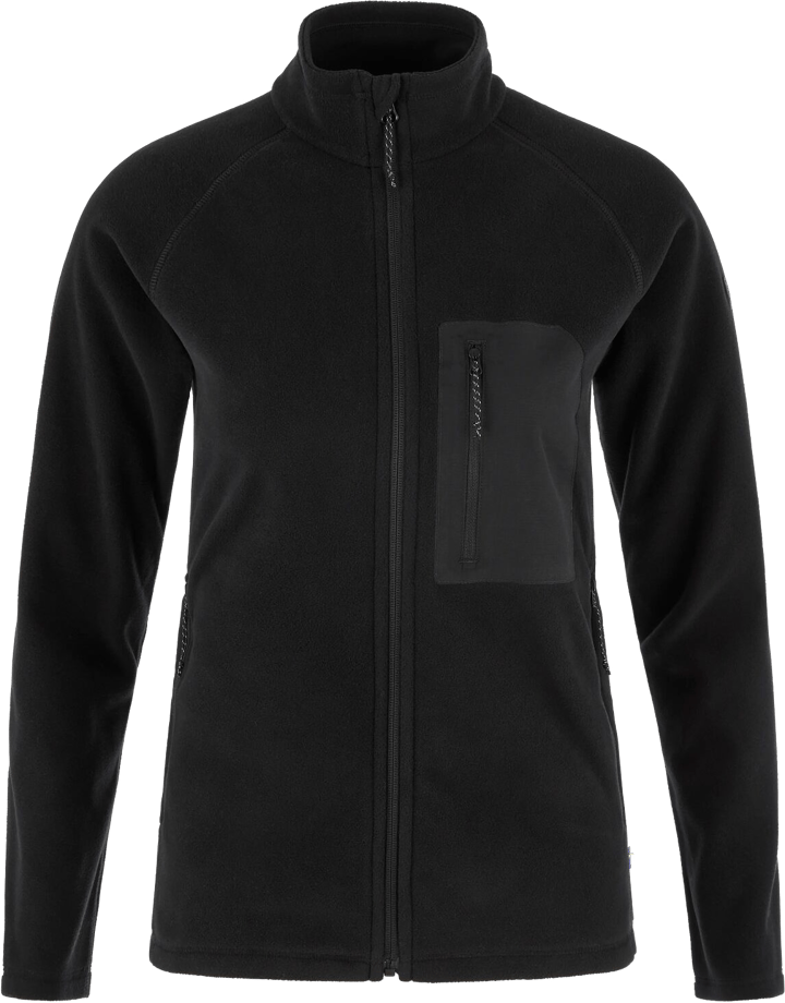 Fjällräven Women's Kaipak Fleece Black/Black Fjällräven