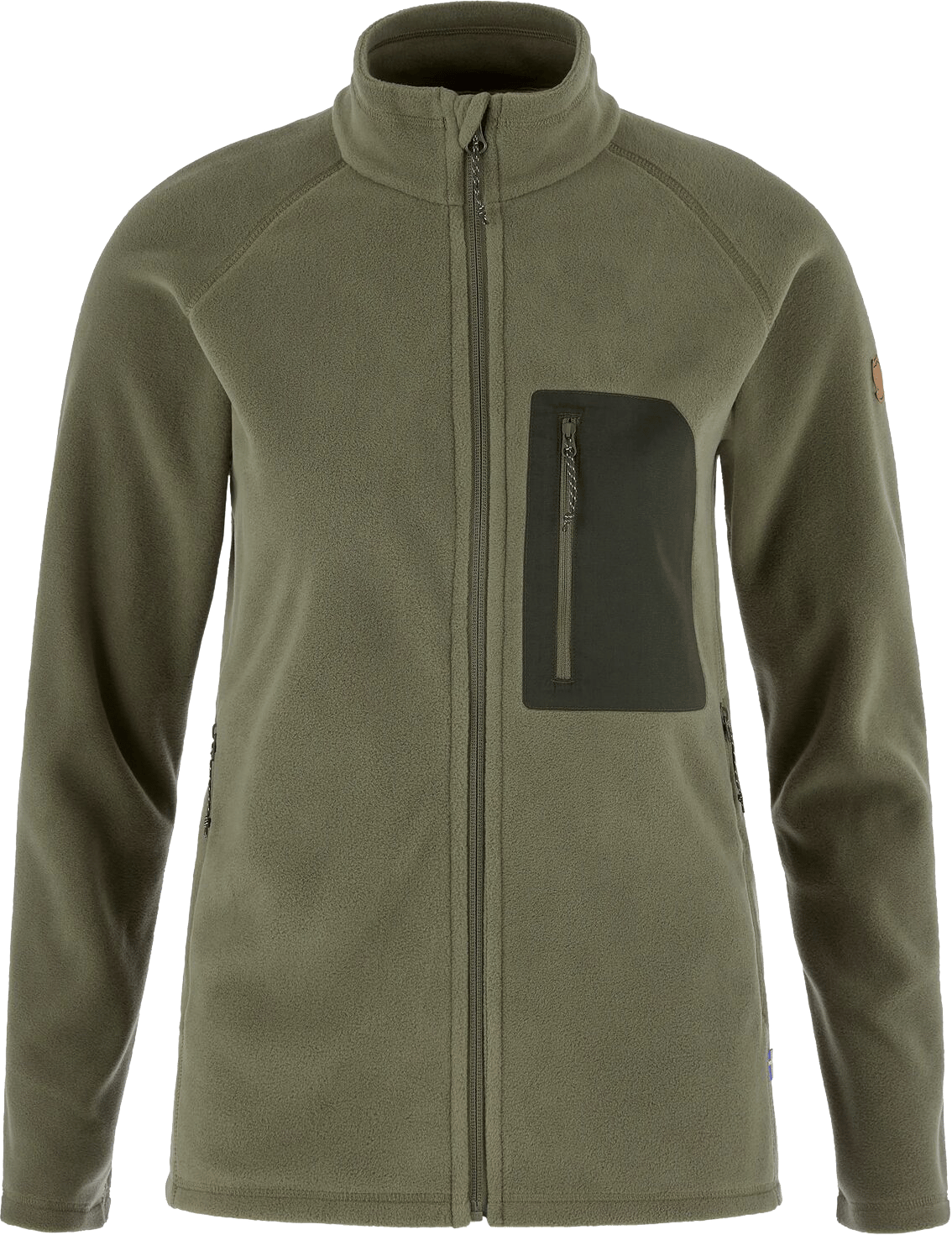 Fjällräven Women's Kaipak Fleece Laurel Green/Deep Forest