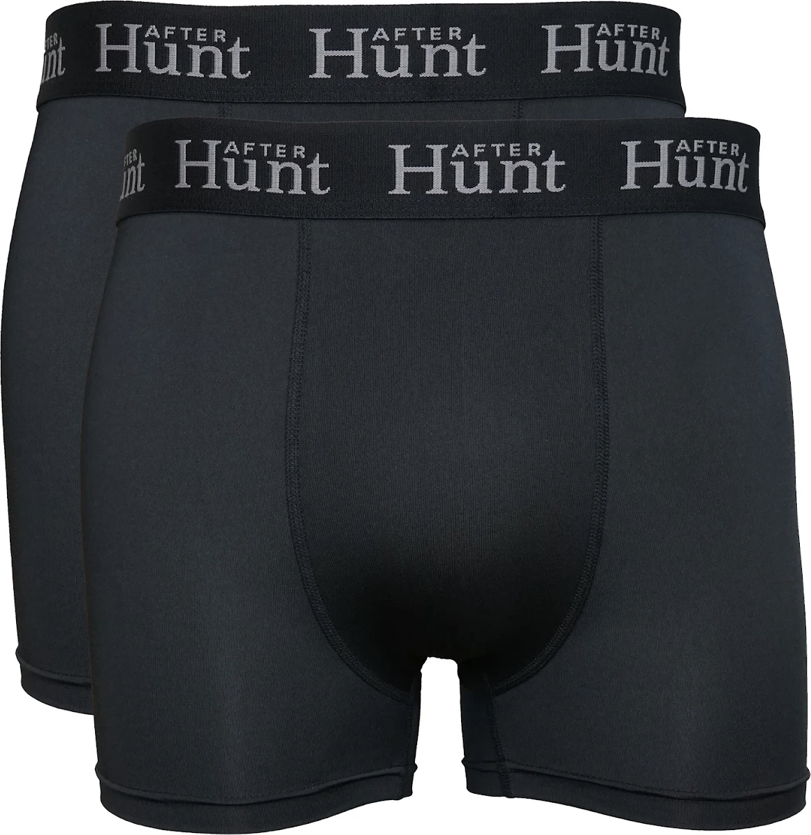 Avignon Men's AFTER Hunt Boxer 2-pack Basic Black  XXL
