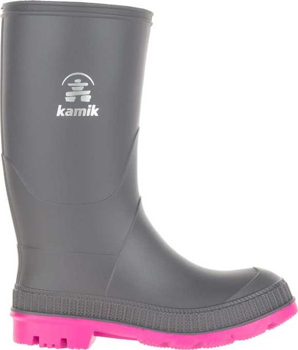 Kamik Kids' Stomp Charcoal Magenta Kamik