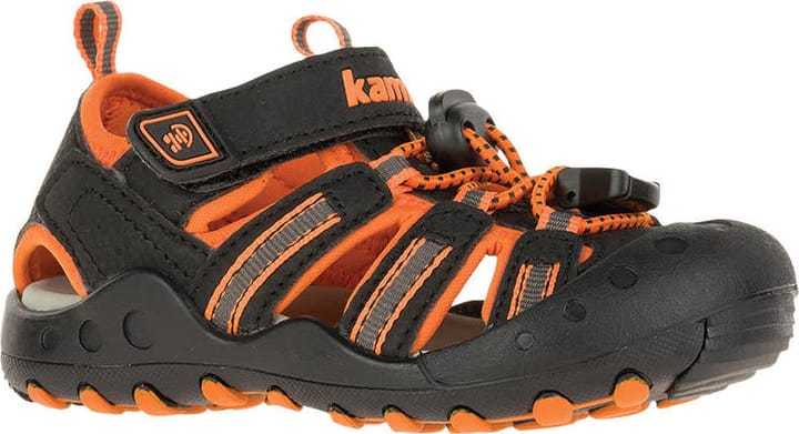 Kamik Kids' Crab Black/Orange/Charcoal Kamik
