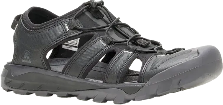 Kamik Men's Syros Black Sandaler 40