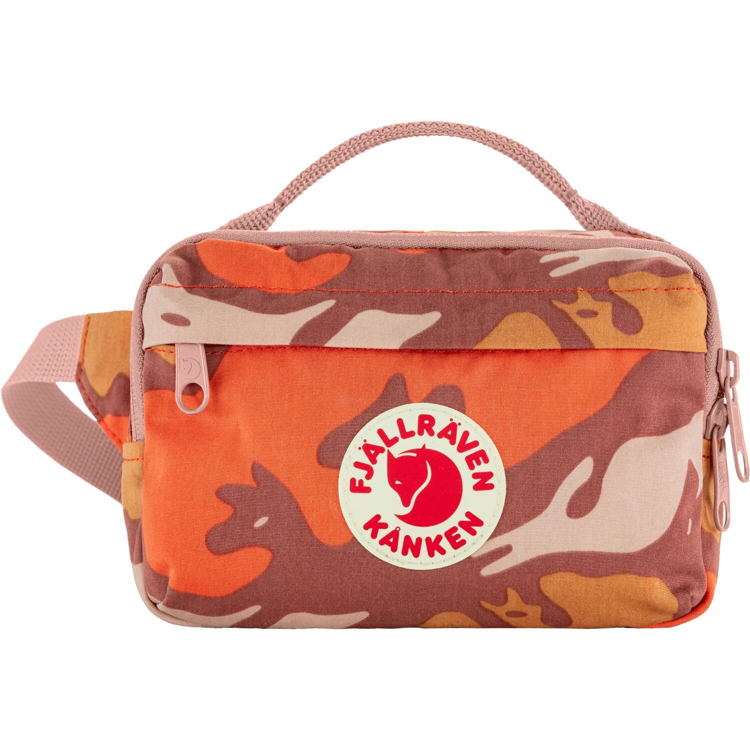 Fjällräven Kånken Graphics Hip Pack Chalkrose-hidden Animals