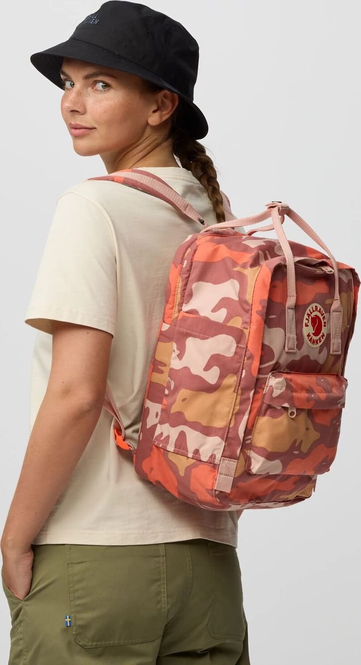 Fjällräven Kånken Graphics Laptop 15 Chalkrose-hidden Animals Fj ällräven
