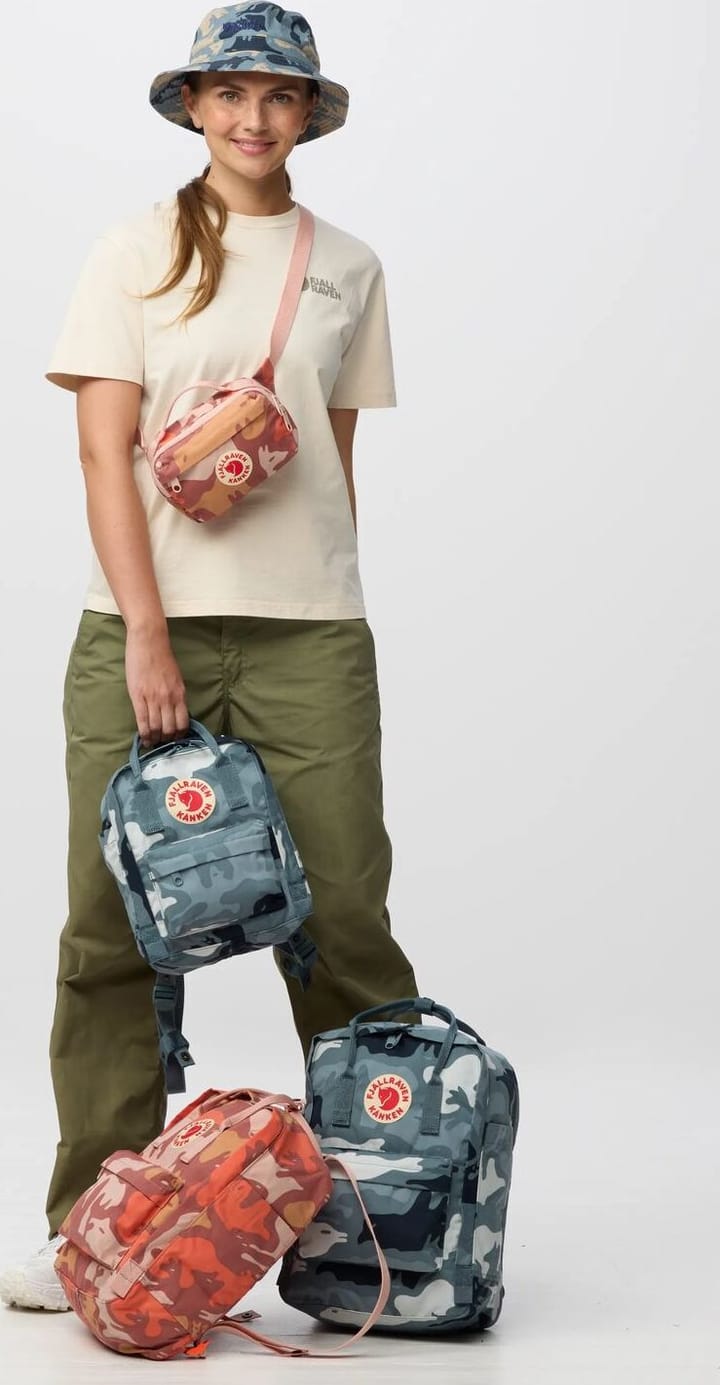 Fjällräven Kånken Graphics Laptop 15 Nimbus Blue-hidden Animals Fjällräven