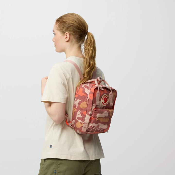 Fjällräven Kånken Graphics Mini Chalkrose-hidden Animals Fjällräven