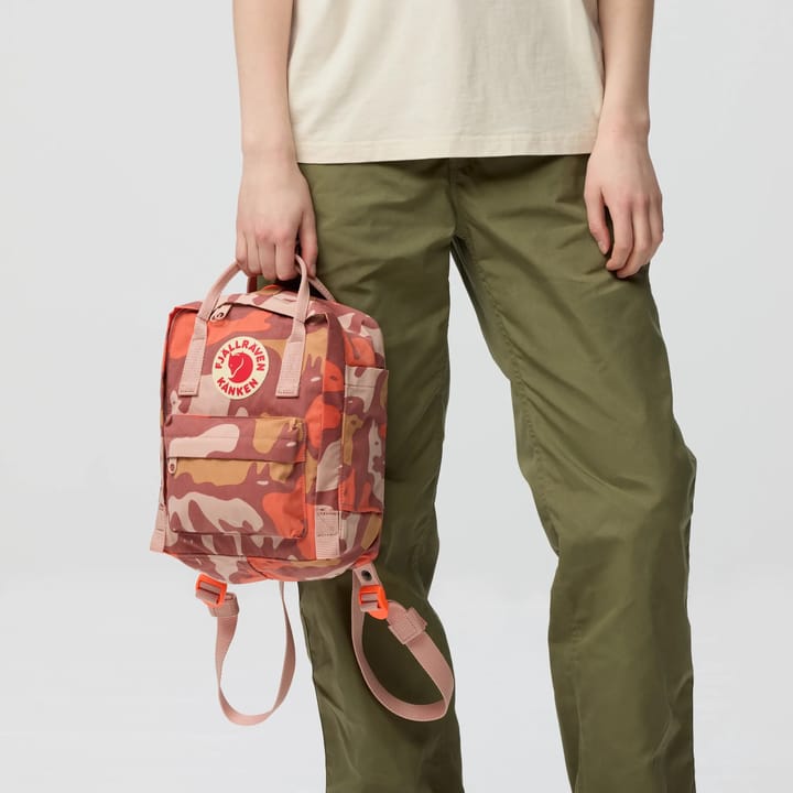 Fjällräven Kånken Graphics Mini Chalkrose-hidden Animals Fjällräven