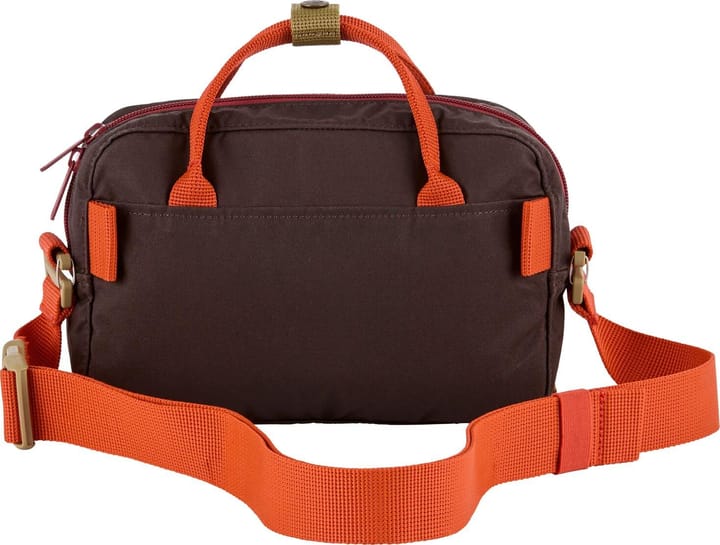 Fjällräven Kånken Koncept Crossbody Black Oak/Rowan Red Fjällräven