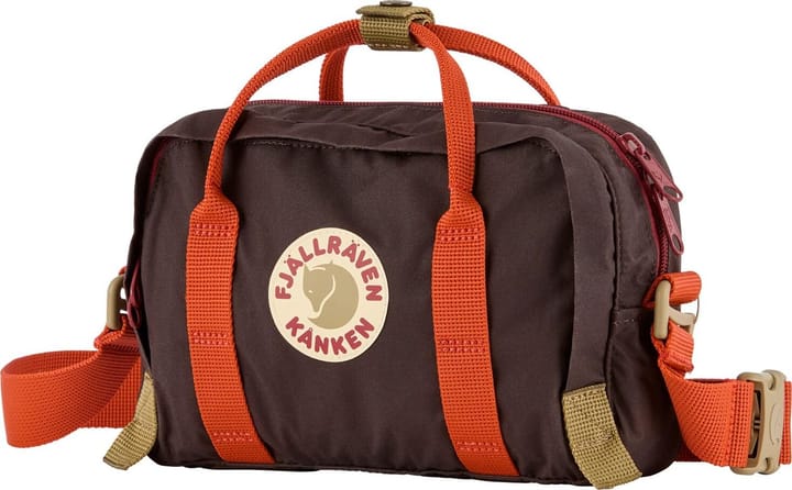 Fjällräven Kånken Koncept Crossbody Black Oak/Rowan Red Fjällräven