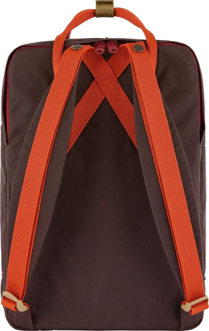 Fjällräven Kånken Koncept Laptop 15" Black Oak/Rowan Red Fjällräven