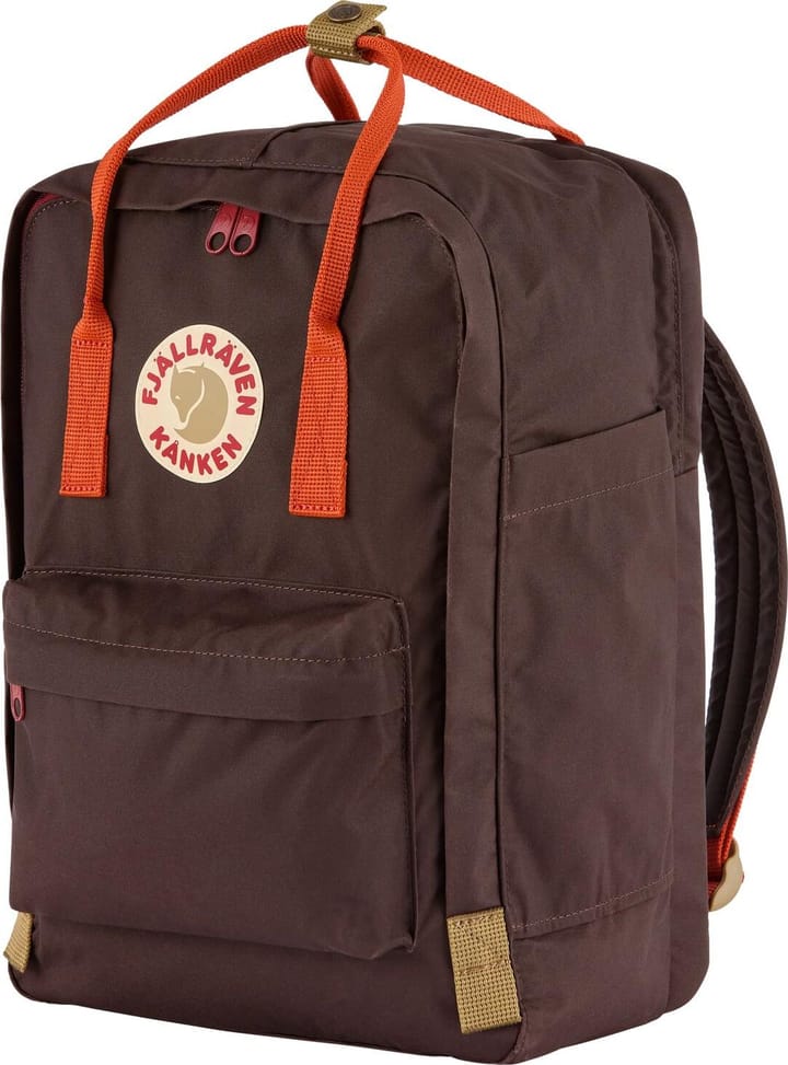 Fjällräven Kånken Koncept Laptop 15" Black Oak/Rowan Red Fjällräven