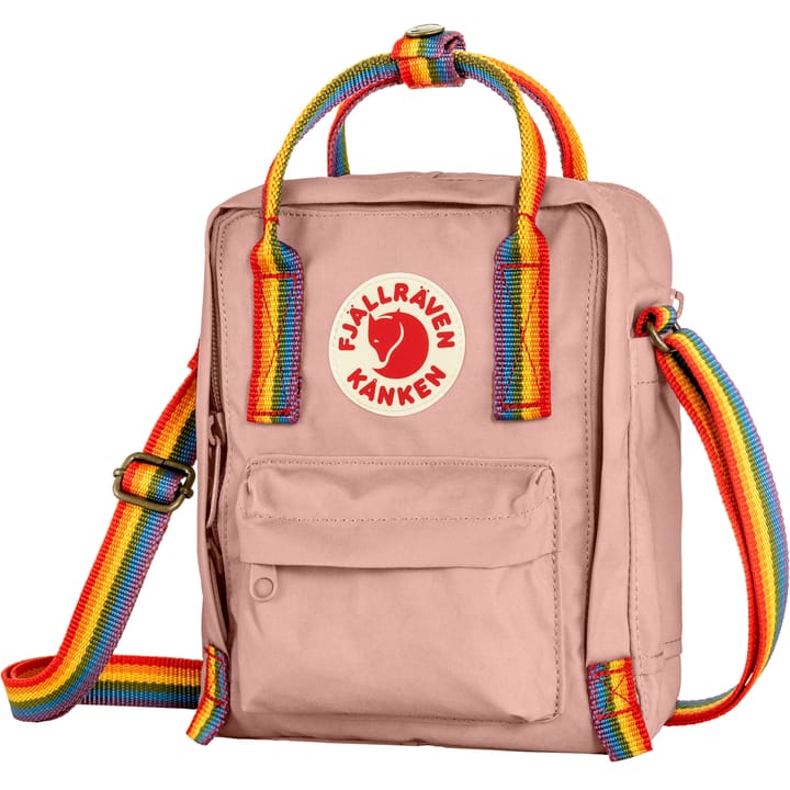 Fjällräven Kånken Rainbow Sling Chalk Rose-rainbow Fjällräven