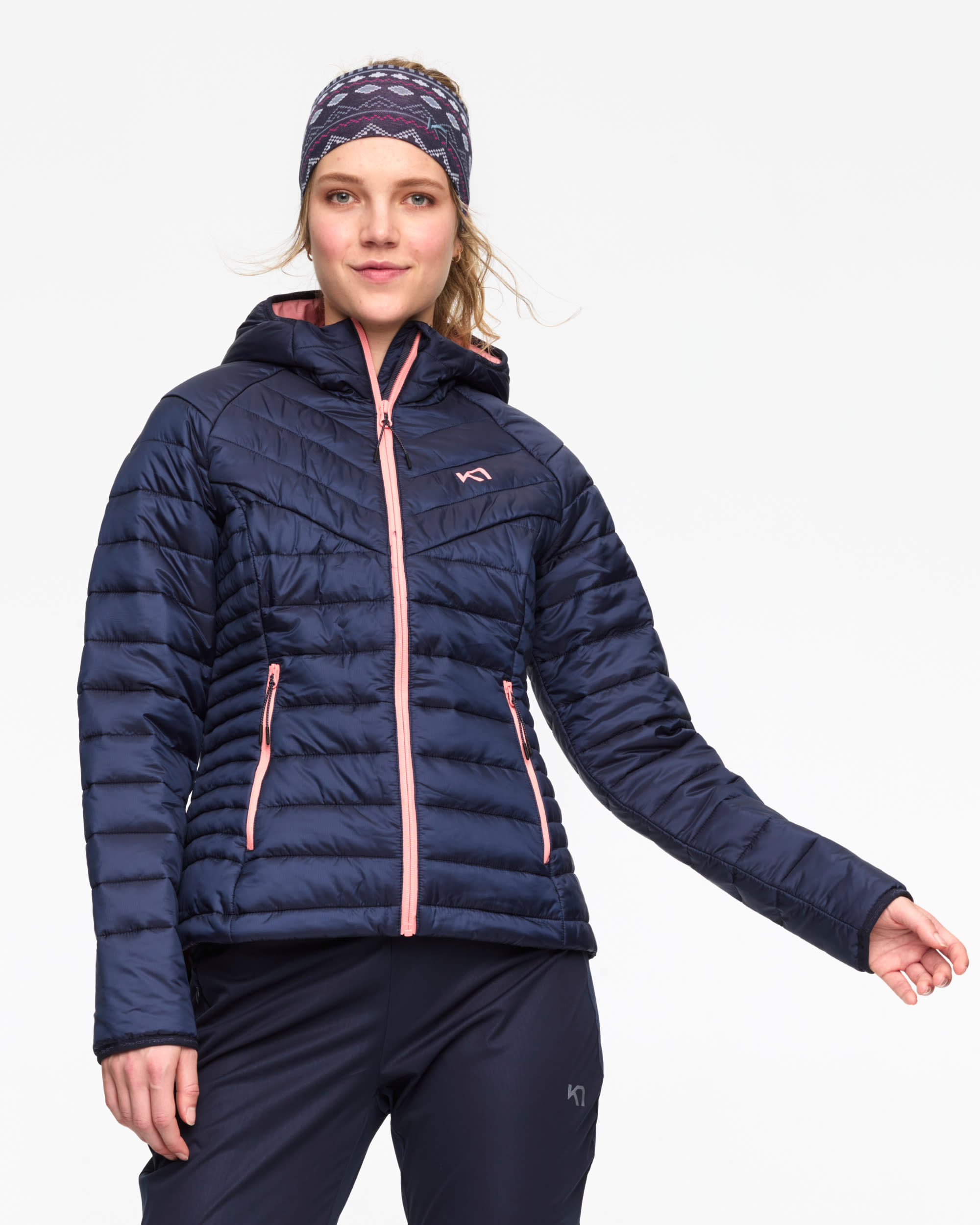 Kari Traa Kvinners Aada Primaloft Jakke Marin