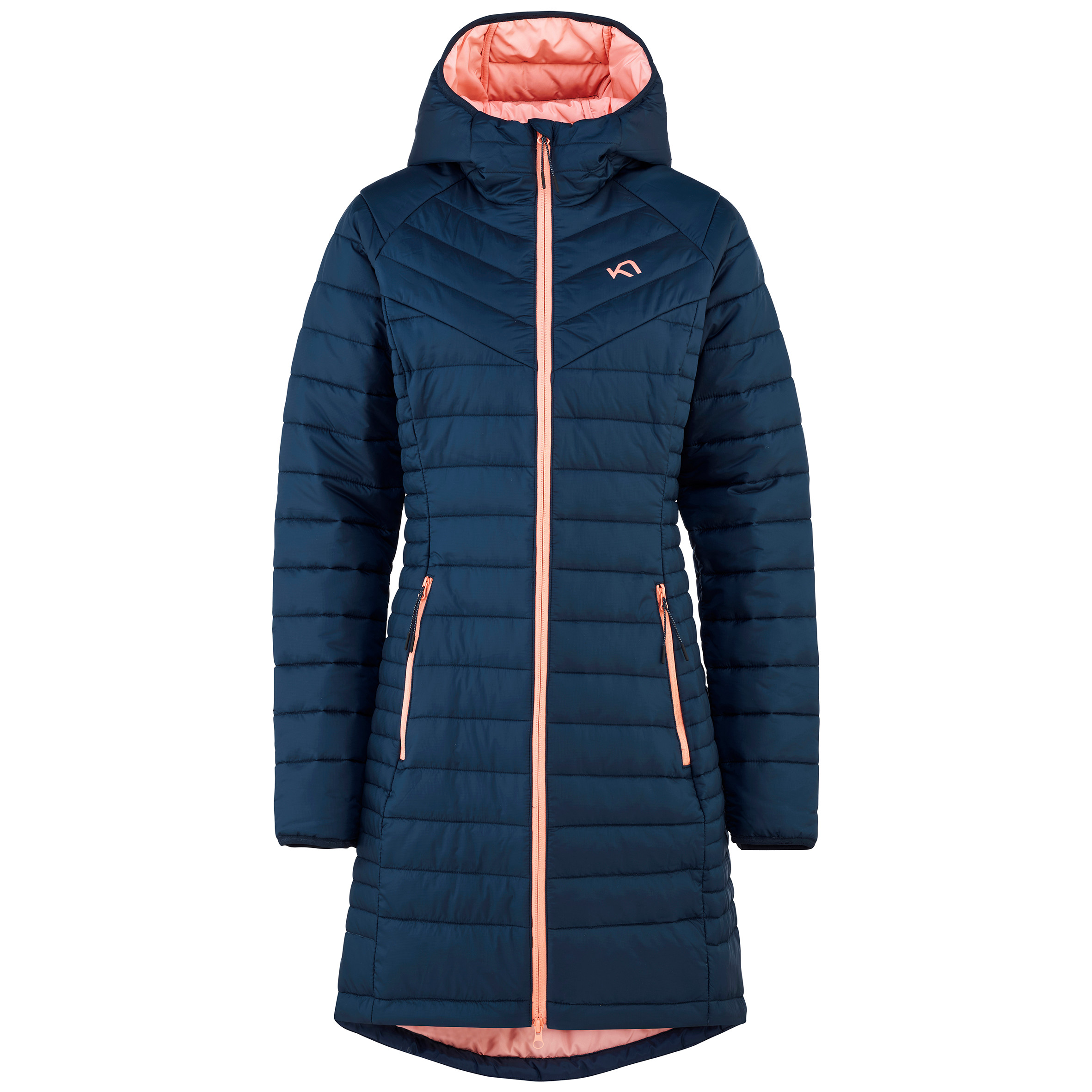 Kari Traa Women's Aada Primaloft Long Jacket Marin Syntetisk parkas S