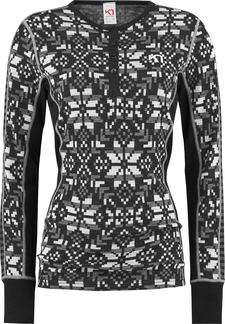 Women's Else Long Sleeve BLACK Kari Traa