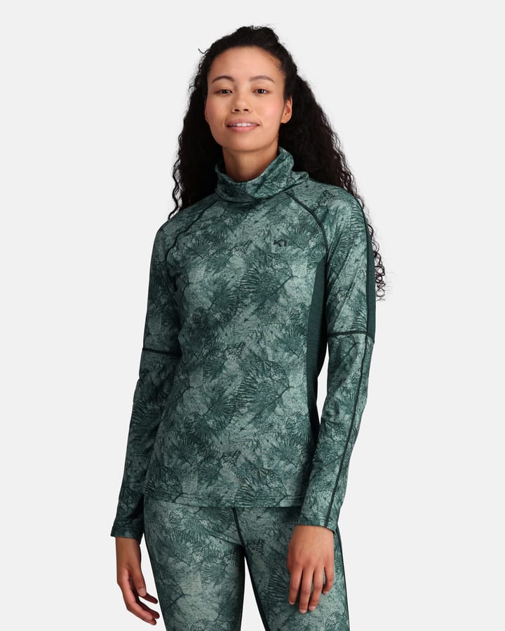 Kari Traa Women's Fierce Long Sleeve Pine Kari Traa