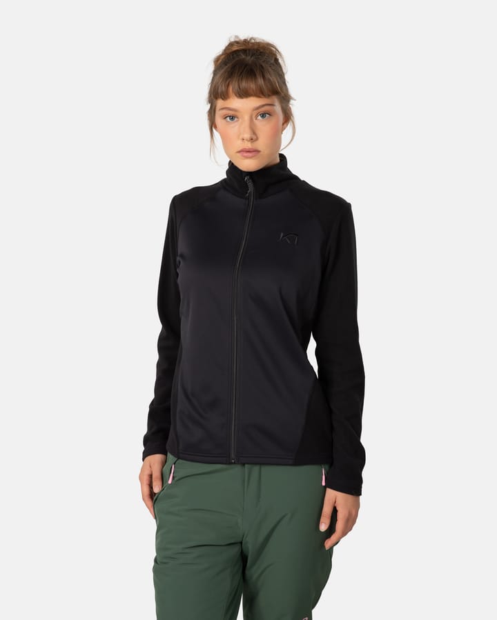 Kari Traa Women's Kari Full Zip Fleece Black Kari Traa