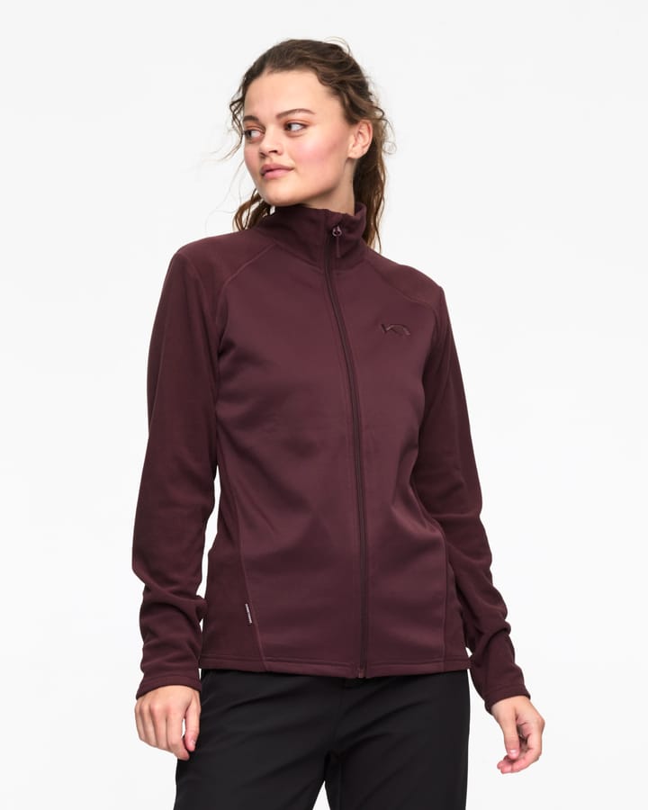 Kari Traa Women's Kari Full Zip Fleece Syrup Kari Traa