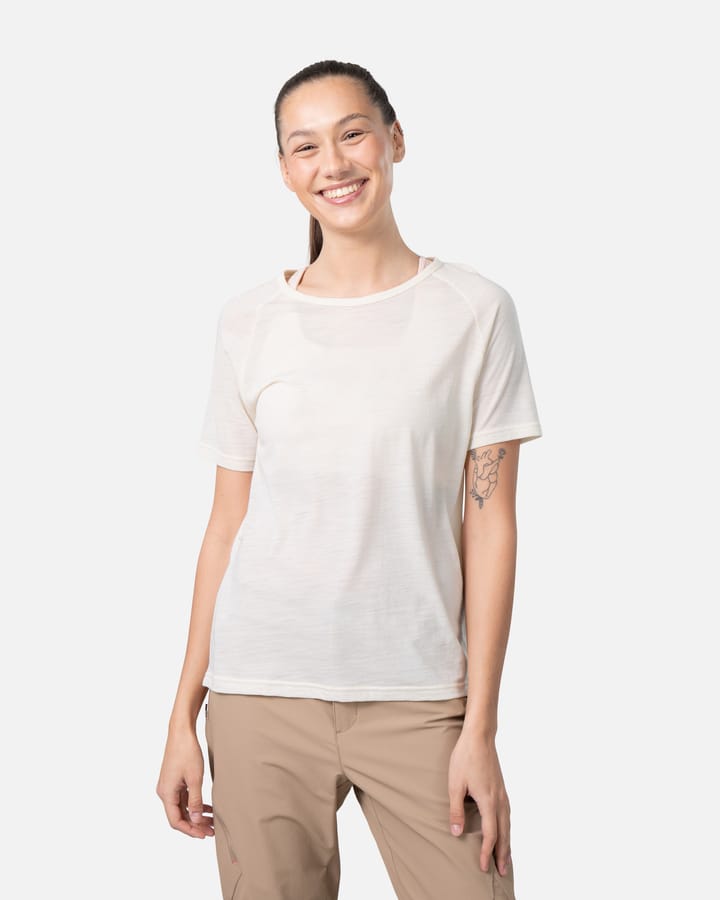 Kari Traa Women's Sanne Wool Tee Light Beige Kari Traa