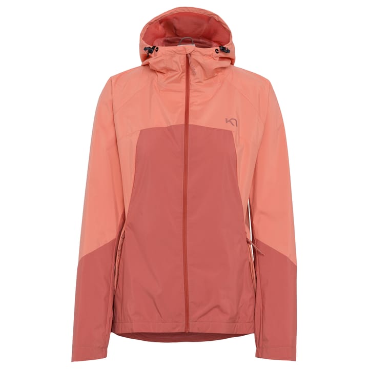 Kari Traa Women's Thale Shell Jacket Dark Dusty Orange Pink Kari Traa