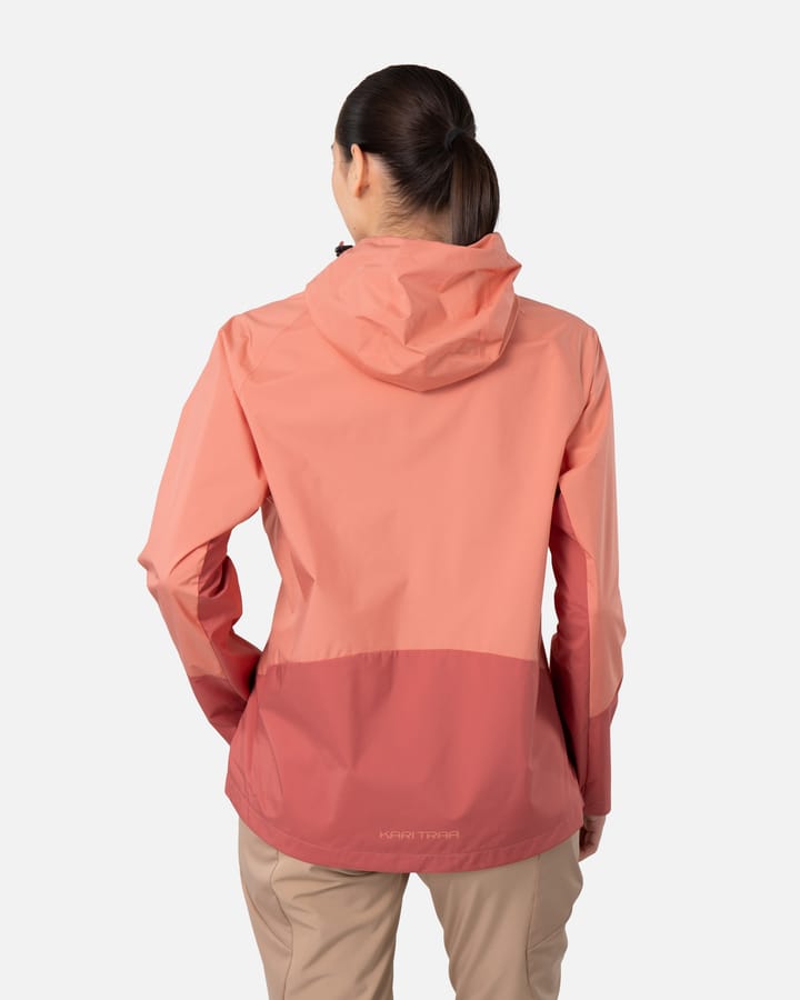 Kari Traa Women's Thale Shell Jacket Dark Dusty Orange Pink Kari Traa