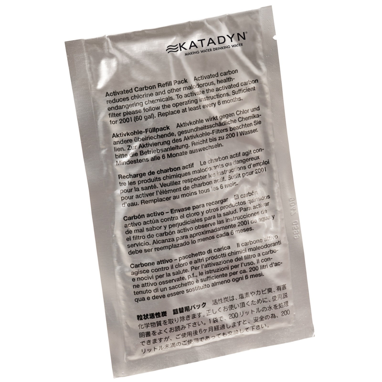 Katadyn Activated Carbon Silver Vattenrening OneSize