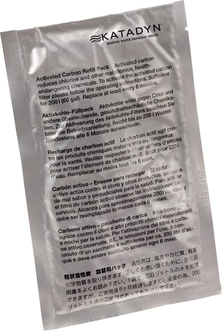 Katadyn Combi Carbon Replacement Pack (2 Pcs) Silver Katadyn