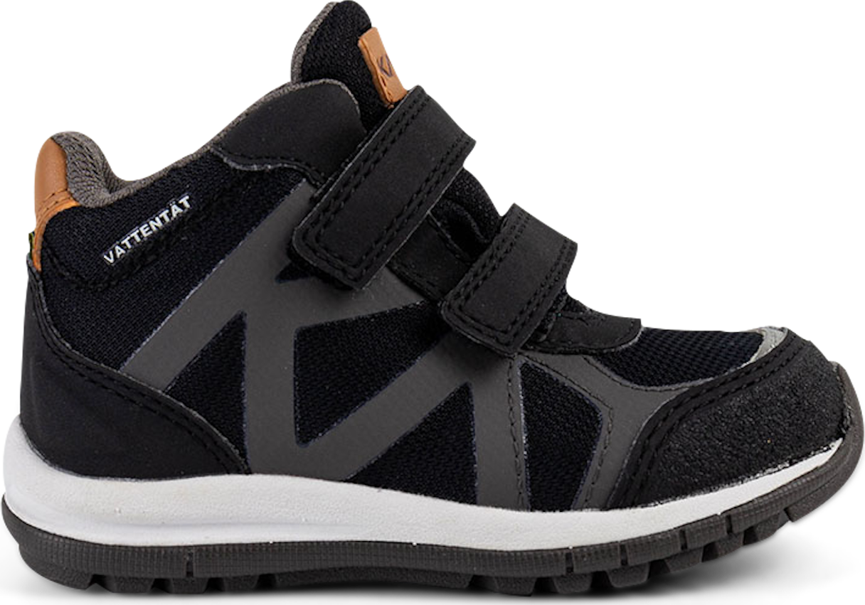 Kavat Kids' Iggesund Waterproof Black Sneakers 30