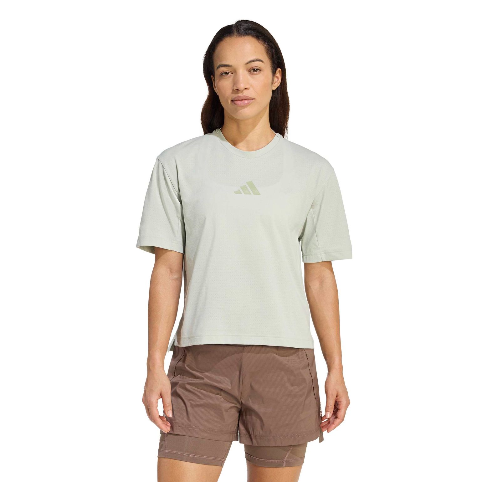 Adidas Women's XPL Trail Tee Halo green