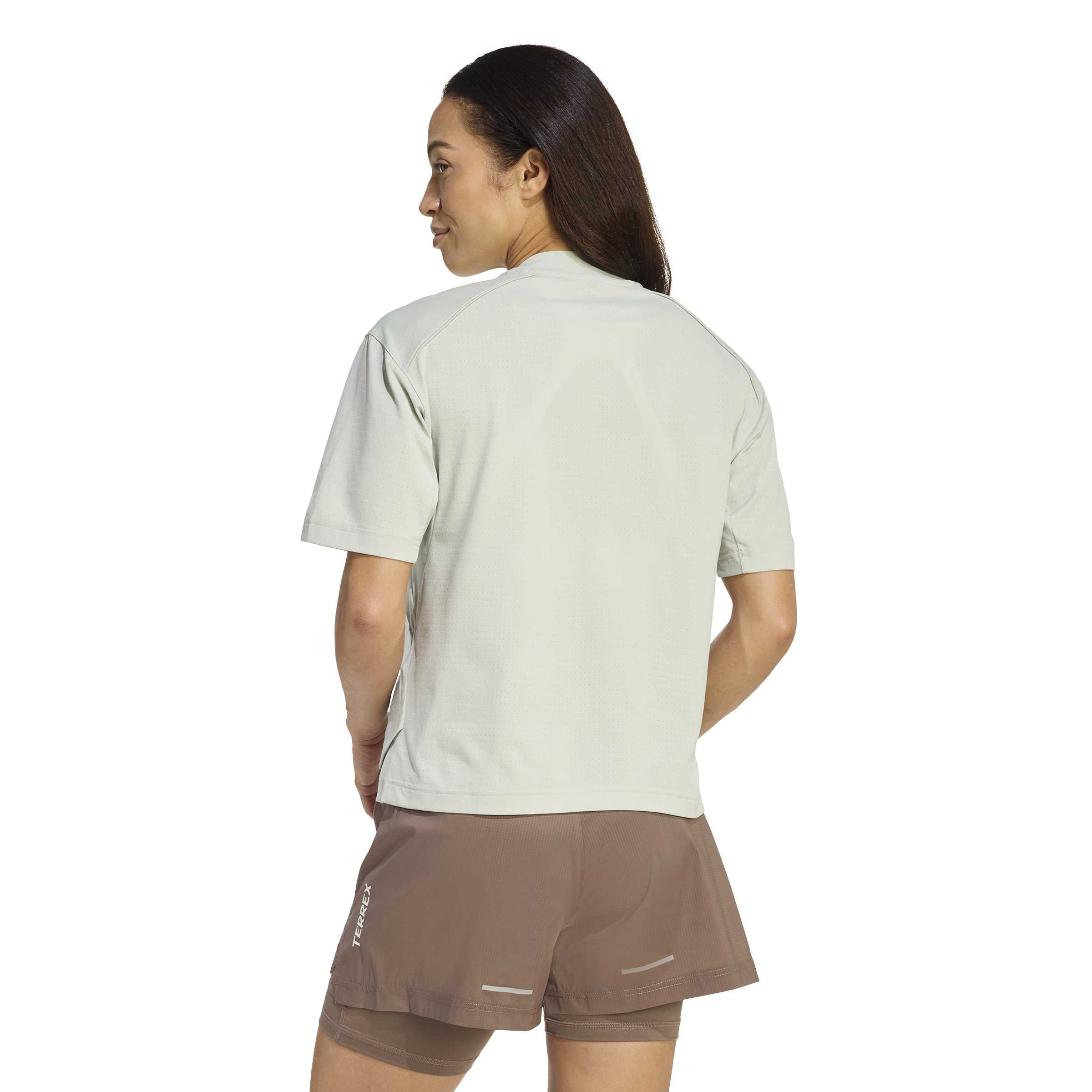 Adidas Women's XPL Trail Tee Halo green