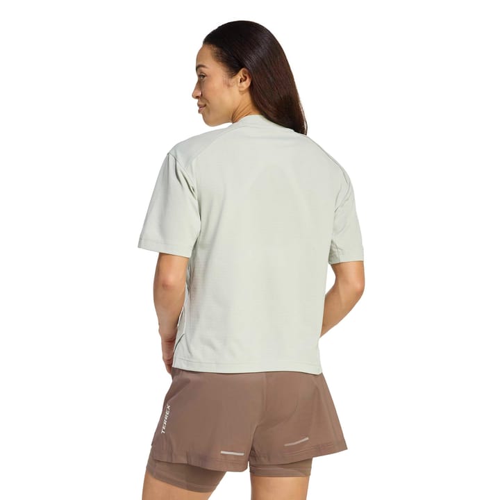 Adidas Women's XPL Trail Tee Halo green Adidas
