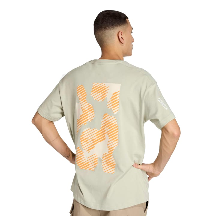 Adidas Men's Terrex Multi Tee Meadow Pack Halo green Adidas