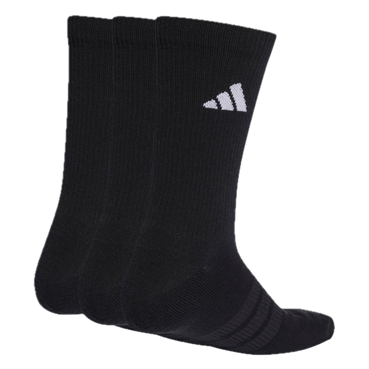 Adidas C Ess Crw 3p Black/black/white Adidas